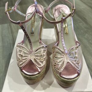 Sophia Webster butterfly platform sandals 37.5.